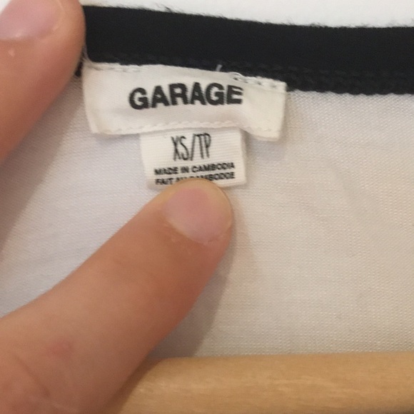 Garage Baseball tee XSmall - Picture 2 of 2